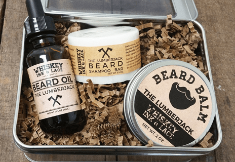 Lumberjack beard balm. 